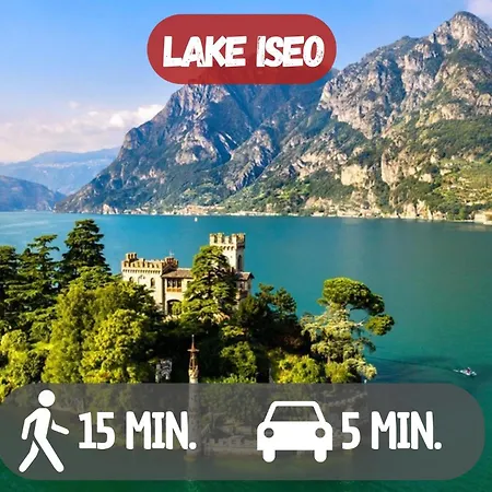 Appartamento 5' From Iseo, Your Oasis Of Peace *