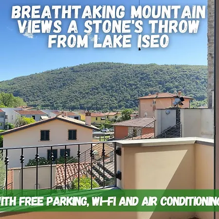 5' From Iseo, Your Oasis Of Peace Appartamento